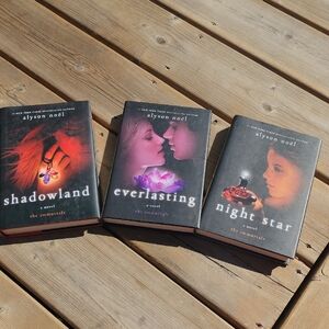 Alyson Noel Immortals Trilogy Set Everlasting Shadowland Night Star Books